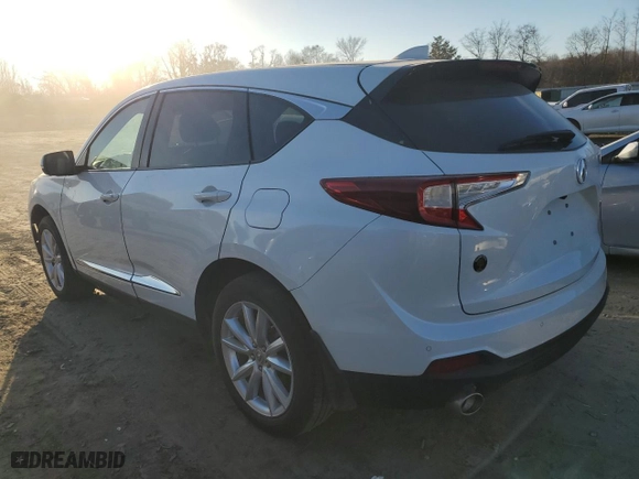 2020 Acura RDX w/Technology Pkg with VIN 5J8TC1H56LL006187, listed as a Copart auction lot 89370885 with 27,331 mi miles and Salvage Title. Bid and sale history available at carsss.com. Image 2.