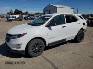 2018 Chevrolet Equinox LT with VIN 2GNAXSEV3J6184088, listed as a Copart auction lot 50328175 with 129,900 mi miles and Salvage Title. Bid and sale history available at carsss.com. Image 1.