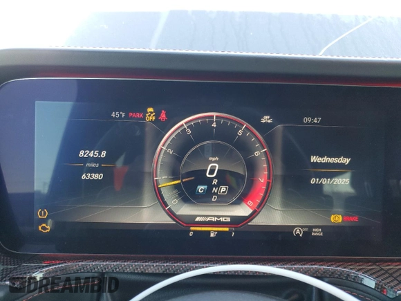 2019 Mercedes-Benz G 63 AMG with VIN WDCYC7HJ5KX307720, listed as a Copart auction lot 87278844 with 63,380 mi miles and Salvage Title. Bid and sale history available at DreamBid. Image 9.