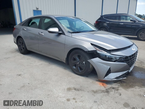 2023 Hyundai Elantra SEL with VIN KMHLM4AG5PU525977, listed as a Copart auction lot 54334505 with 13,400 mi miles and Non Repairable. Bid and sale history available at DreamBid. Image 4.
