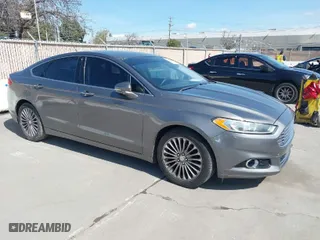 2013 Ford Fusion Titanium with VIN 3FA6P0K98DR216885, listed as a IAAI auction lot 41838680 with 164,182 mi miles. Bid and sale history available at carsss.com. Image 1.