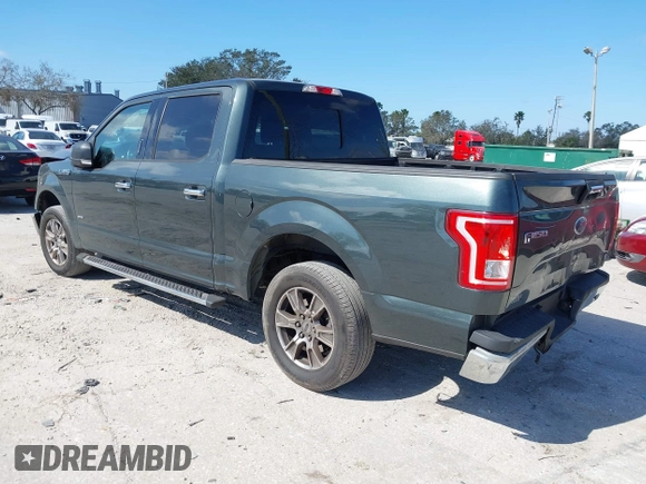 2015 Ford F-150 XL with VIN 1FTEW1CPXFFC36244, listed as a IAAI auction lot 41536223 with 122,351 mi miles. Bid and sale history available at carsss.com. Image 3.