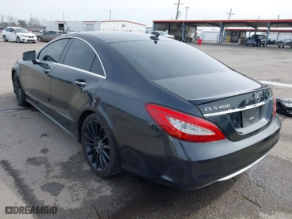 2016 Mercedes-Benz CLS with VIN WDDLJ6FB7GA162689, listed as a IAAI auction lot 41552389 with 90,380 mi miles. Bid and sale history available at carsss.com. Image 3.