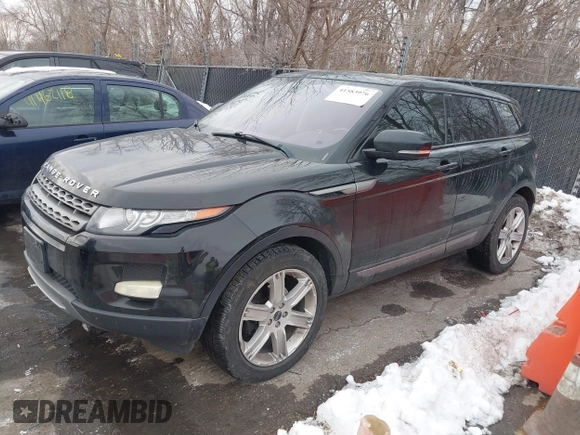 2012 Land Rover Range Rover Evoque Pure Premium with VIN SALVR2BG4CH685247, listed as a IAAI auction lot 41583976 with 166,380 mi miles. Bid and sale history available at carsss.com. Image 2.
