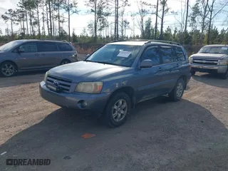 2006 Toyota Highlander with VIN JTEGP21AX60100267, listed as a IAAI auction lot 41440993 with 264,226 mi miles. Bid and sale history available at carsss.com. Image 2.