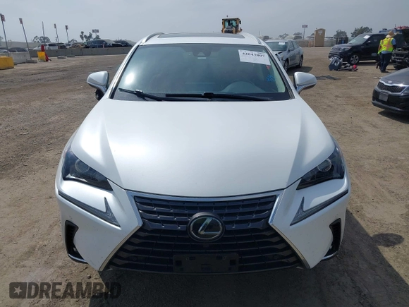2020 Lexus NX 300 with VIN JTJGARBZ0L2176404, listed as a IAAI auction lot 42043807 with 96,783 mi miles and . Bid and sale history available at DreamBid. Image 12.