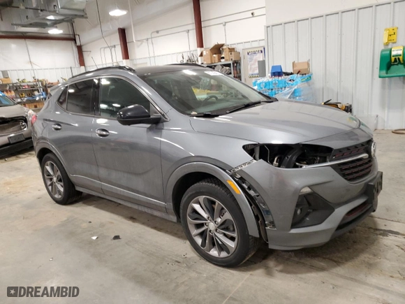 2020 Buick Encore GX Essence with VIN KL4MMGSL1LB116672, listed as a Copart auction lot 87740435 with 60,106 mi miles and Salvage Title. Bid and sale history available at carsss.com. Image 4.