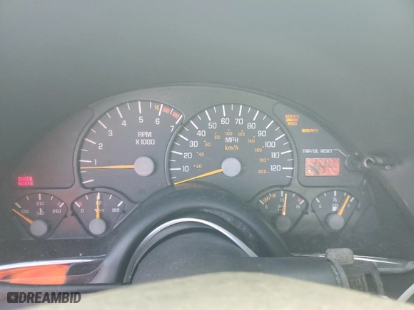 2001 Pontiac Firebird with VIN 2G2FS22K812122608, listed as a Copart auction lot 75337064 with 121,417 mi miles and Salvage Title. Bid and sale history available at carsss.com. Image 9.