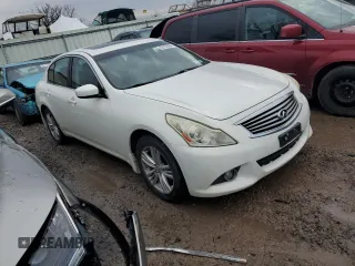 2011 Infiniti G25 x with VIN JN1DV6ARXBM451521, listed as a Copart auction lot 83102564 with 221,298 mi miles and Salvage Title. Bid and sale history available at DreamBid. Image 4.