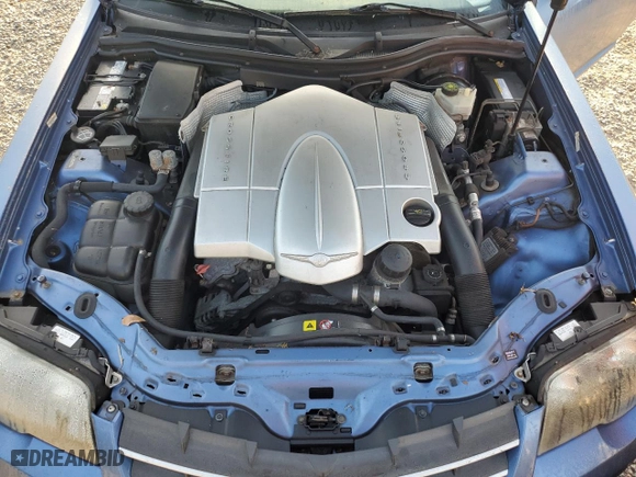 2008 Chrysler Crossfire Limited with VIN 1C3LN65L08X075065, listed as a Copart auction lot 48200365 with 0 mi miles and Salvage Title. Bid and sale history available at carsss.com. Image 11.