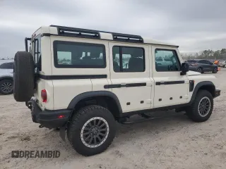 2024 Ineos Grenadier z VIN SC6GM1CA9RF019882, wystawiony jako Copart lot #87199354 z przebiegiem 674 mil mil oraz Szkody całkowita. Historia ofert i sprzedaży dostępna na DreamBid. Obrazek 3.