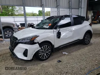 2021 Nissan Kicks SR z VIN 3N1CP5DV1ML489757, wystawiony jako Copart lot #54775035 z przebiegiem 39 088 mil mil oraz Szkoda całkowita • Salvage title. Historia ofert i sprzedaży dostępna na DreamBid. Obrazek 1.
