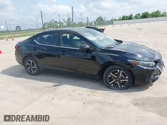 2024 Nissan Sentra SV with VIN 3N1AB8CV8RY378402, listed as a IAAI auction lot 42121906 with 25,315 mi miles and . Bid and sale history available at DreamBid. Image 12.