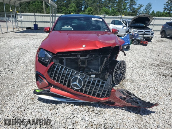 2024 Mercedes-Benz GLE 53 AMG with VIN 4JGFD6BB1RB082835, listed as a Copart auction lot 57297125 with 14,659 mi miles and Salvage title. Bid and sale history available at DreamBid. Image 5.
