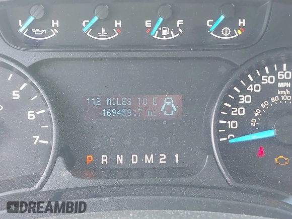 2013 Ford F-150 XL with VIN 1FTFW1EF5DKF08289, listed as a IAAI auction lot 42150706 with 169,459 mi miles and . Bid and sale history available at DreamBid. Image 15.