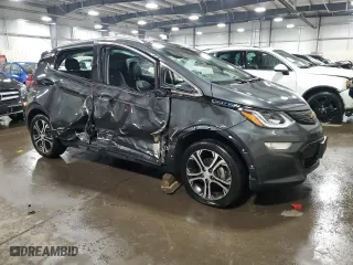 2021 Chevrolet Bolt EV Premier with VIN 1G1FZ6S05M4100330, listed as a Copart auction lot 45376515 with 68,462 mi miles and Salvage Title. Bid and sale history available at carsss.com. Image 4.