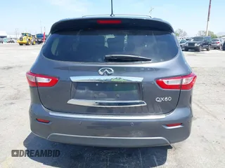 2014 Infiniti QX60 with VIN 5N1AL0MNXEC524906, listed as a IAAI auction lot 42106134 with 109,280 mi miles. Bid and sale history available at carsss.com. Image 16.