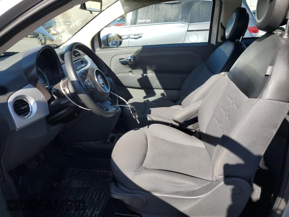 2012 FIAT 500 Pop with VIN 3C3CFFDR8CT330780, listed as a Copart auction lot 52148545 with 144,994 mi miles and Salvage title. Bid and sale history available at DreamBid. Image 7.