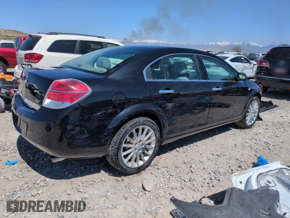 2009 Saturn Aura XR with VIN 1G8ZX57749F204744, listed as a Copart auction lot 53164185 with 101,918 mi miles and Salvage Title. Bid and sale history available at DreamBid. Image 3.