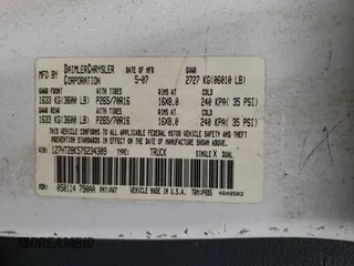 2007 Mitsubishi Raider LS z VIN 1Z7HT28K57S234309, wystawiony jako Copart lot #75505104 z przebiegiem 210 964 mil mil oraz Szkoda całkowita • Salvage title. Historia ofert i sprzedaży dostępna na DreamBid. Obrazek 12.