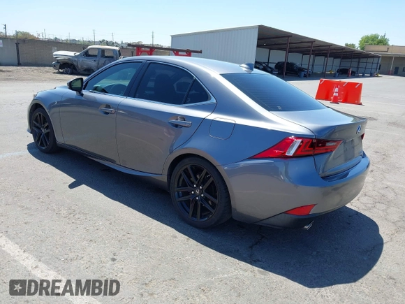 2014 Lexus IS 250 with VIN JTHBF1D21E5037009, listed as a IAAI auction lot 42555142 with 121,026 mi miles and . Bid and sale history available at DreamBid. Image 3.