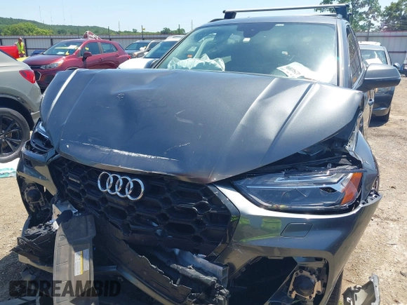 2023 Audi Q5 S line Prestige с VIN WA1FAAFY7P2054575, выставлен на аукционе IAAI как лот 42541896 с пробегом Не указан миль и . История ставок и продаж доступна на DreamBid. Изображение 12.