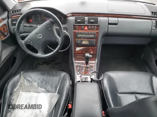 2001 Mercedes-Benz E-Class with VIN WDBJF65J31B203461, listed as a Copart auction lot 44416005 with 179,335 mi miles and Salvage Title. Bid and sale history available at carsss.com. Image 8.