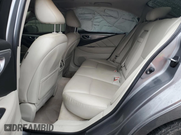 2015 Infiniti Q50 Premium with VIN JN1BV7AP0FM350554, listed as a Copart auction lot 45019465 with 95,069 mi miles and Salvage Title. Bid and sale history available at DreamBid. Image 10.