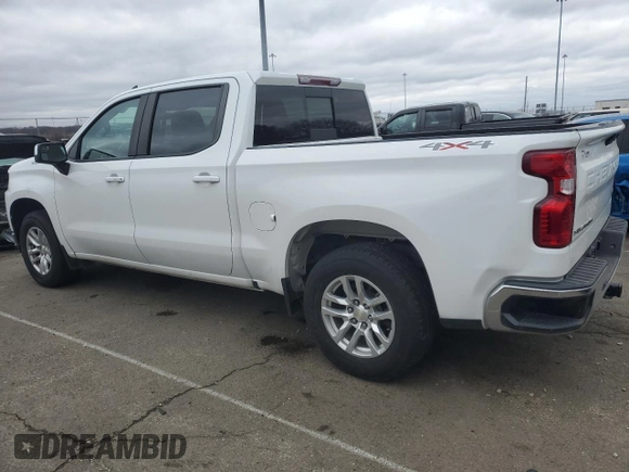 2020 Chevrolet Silverado 1500 LT with VIN 3GCUYDED3LG190079, listed as a Copart auction lot 47283485 with 124,162 mi miles and Salvage Title. Bid and sale history available at DreamBid. Image 2.