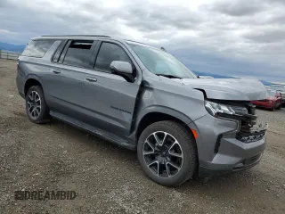2021 Chevrolet Suburban RST with VIN 1GNSCEKD6MR234505, listed as a Copart auction lot 71460224 with 69,174 mi miles and Salvage title. Bid and sale history available at DreamBid. Image 4.