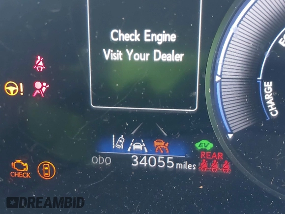 2022 Lexus NX 350h with VIN 2T2AKCEZ4NC001703, listed as a IAAI auction lot 42421091 with 34,055 mi miles and . Bid and sale history available at DreamBid. Image 16.