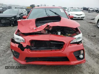 2015 Subaru WRX Premium with VIN JF1VA1D69F9805318, listed as a Copart auction lot 88133115 with 160,485 mi miles and Salvage Title. Bid and sale history available at carsss.com. Image 5.