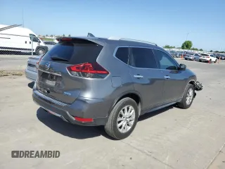 2019 Nissan Rogue SV with VIN 5N1AT2MT6KC717527, listed as a Copart auction lot 53943765 with 82,528 mi miles and Salvage Title. Bid and sale history available at DreamBid. Image 3.