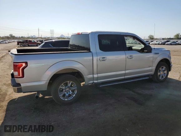 2017 Ford F-150 XL with VIN 1FTEW1CP2HKD30788, listed as a Copart auction lot 64604215 with 110,333 mi miles and Salvage title. Bid and sale history available at DreamBid. Image 3.