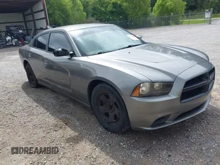 2012 Dodge Charger Police with VIN 2C3CDXAT1CH240102, listed as a IAAI auction lot 42766680 with Not provided miles and . Bid and sale history available at DreamBid. Image 1.