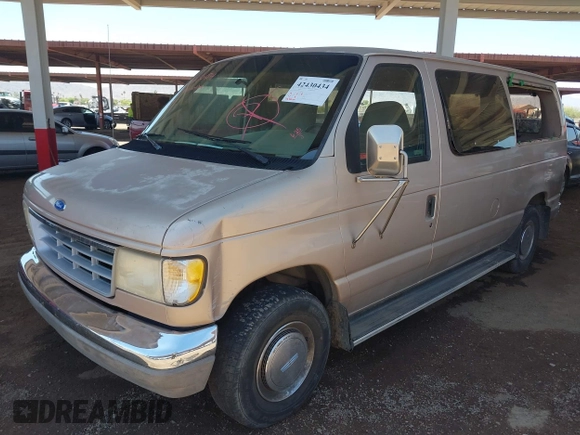 1993 Ford Econoline Cargo with VIN 1FMEE11H7PHB96236, listed as a IAAI auction lot 42430434 with 191,996 mi miles and . Bid and sale history available at DreamBid. Image 2.