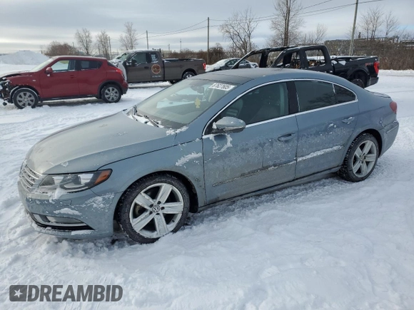 2014 Volkswagen CC Sport with VIN WVWBN7AN3EE523553, listed as a Copart auction lot 87627605 with 170,968 mi miles and Salvage Title. Bid and sale history available at carsss.com. Image 1.