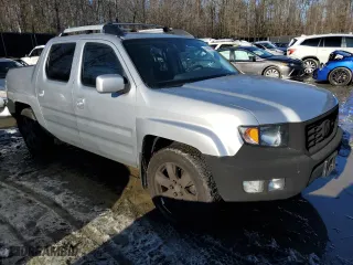 2014 Honda Ridgeline SE with VIN 5FPYK1F63EB014506, listed as a Copart auction lot 41698255 with 100,828 mi miles and Salvage Title. Bid and sale history available at carsss.com. Image 4.