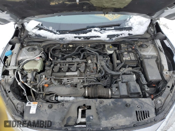 2017 Honda Civic Sedan EX-L with VIN 19XFC1F71HE015752, listed as a Copart auction lot 82538963 with 0 mi miles and Non Repairable. Bid and sale history available at carsss.com. Image 12.