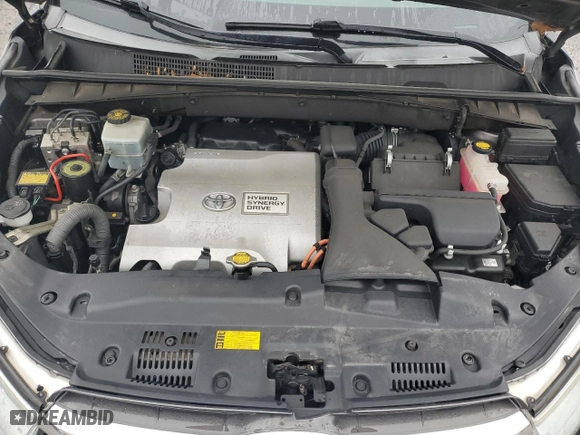 2014 Toyota Highlander Hybrid Limited with VIN 5TDDCRFHXES005835, listed as a Copart auction lot 85275264 with 186,781 mi miles and Salvage Title. Bid and sale history available at carsss.com. Image 12.