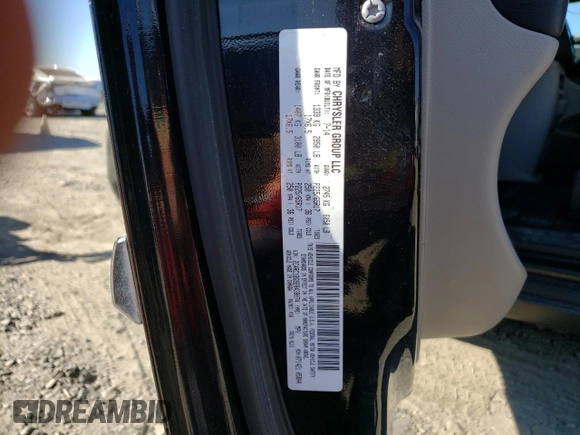 2014 Chrysler Town & Country Touring with VIN 2C4RC1BG9ER438074, listed as a Copart auction lot 72837324 with 93,200 mi miles and Clean Title. Bid and sale history available at DreamBid. Image 13.