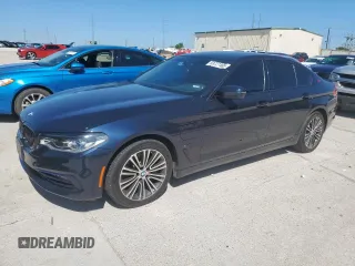 2018 BMW 5 Series 530e with VIN WBAJA9C55JB250804, listed as a Copart auction lot 53727465 with 67,537 mi miles and Clean title. Bid and sale history available at DreamBid. Image 1.