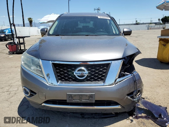 2016 Nissan Pathfinder Platinum with VIN 5N1AR2MNXGC664001, listed as a Copart auction lot 56388445 with 101,868 mi miles and Salvage title. Bid and sale history available at DreamBid. Image 5.