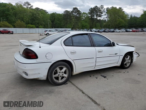 2000 Pontiac Grand Am GT with VIN 1G2NW52E2YM799735, listed as a Copart auction lot 51782455 with 181,850 mi miles and Salvage title. Bid and sale history available at DreamBid. Image 3.