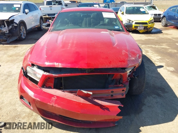 2012 Ford Mustang V6 Premium with VIN 1ZVBP8AM4C5269594, listed as a IAAI auction lot 41749935 with 195,719 mi miles. Bid and sale history available at carsss.com. Image 12.
