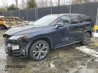 2018 Lexus RX 350L Premium with VIN JTJDZKCA5J2014017, listed as a Copart auction lot 45031465 with 55,810 mi miles and Salvage title. Bid and sale history available at DreamBid. Image 1.