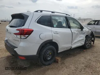 2023 Subaru Forester Limited with VIN JF2SKAPC5PH445646, listed as a Copart auction lot 56233545 with 13,187 mi miles and Salvage title. Bid and sale history available at DreamBid. Image 3.