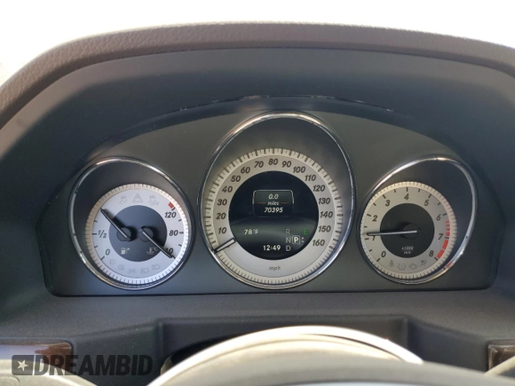2015 Mercedes-Benz GLK GLK 350 with VIN WDCGG8JB3FG375593, listed as a Copart auction lot 48986395 with 70,395 mi miles and Salvage Title. Bid and sale history available at carsss.com. Image 9.