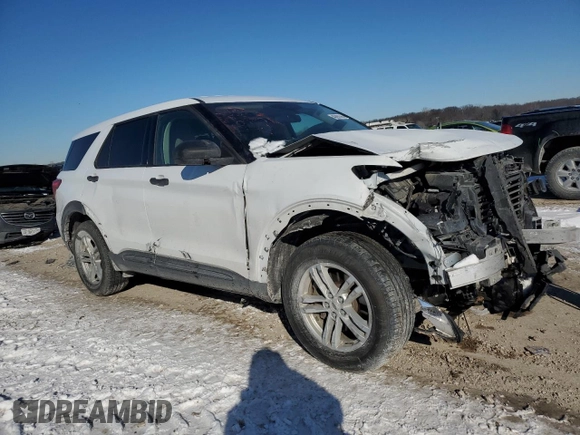 2022 Ford Explorer with VIN 1FMSK8BHXNGA00439, listed as a Copart auction lot 46299145 with 95,074 mi miles and Salvage title. Bid and sale history available at DreamBid. Image 4.