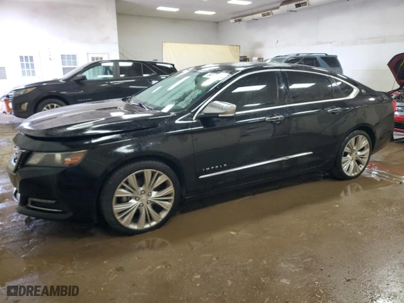 2015 Chevrolet Impala LTZ with VIN 2G1165S3XF9128034, listed as a Copart auction lot 84170764 with 151,515 mi miles and Clean Title. Bid and sale history available at carsss.com. Image 1.